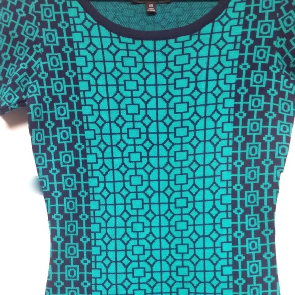 ROMEO & JULIET COUTURE Blue BodyCon Dress XS - Picture 3 of 4